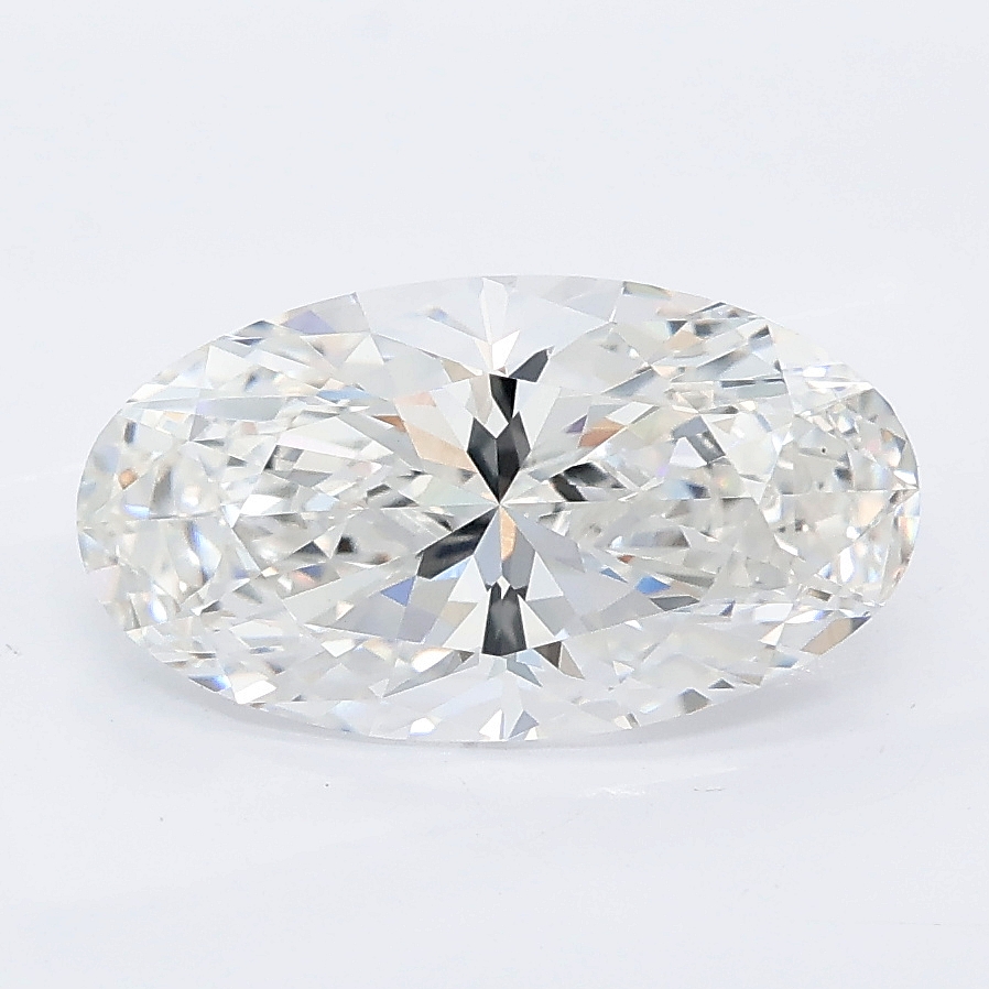 2.51ct Moval cut lab grown diamond