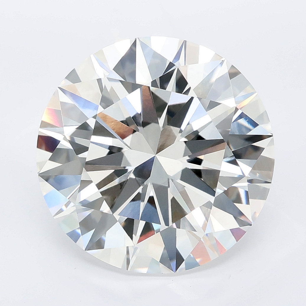 8.05ct Round lab grown diamond