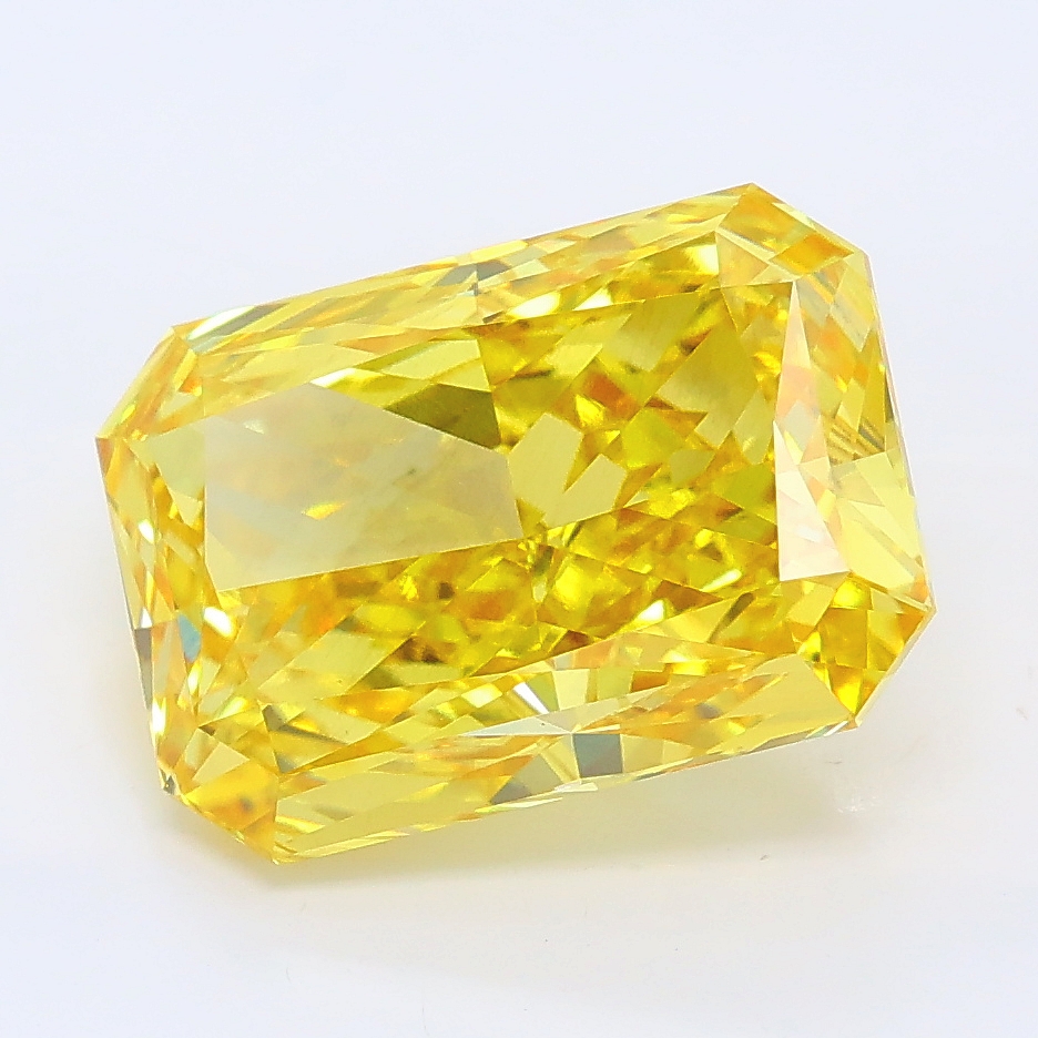 5.15ct Radiant lab grown diamond