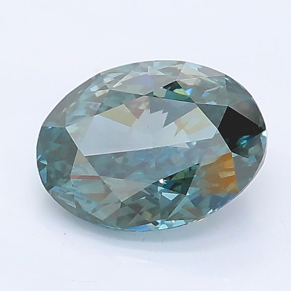 0.99 ct Oval lab grown diamond VS2