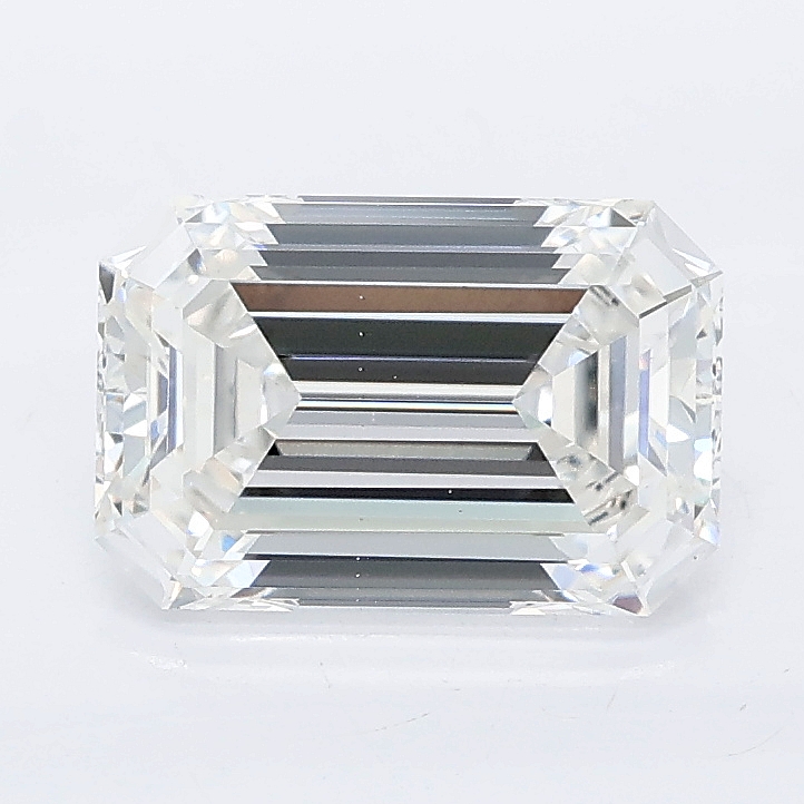 2.06ct Emerald lab grown diamond