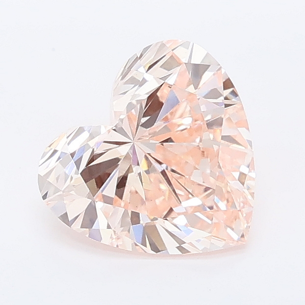 1.23ct Heart lab grown diamond