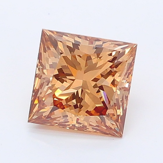 0.97 ct Princess lab grown diamond VVS2