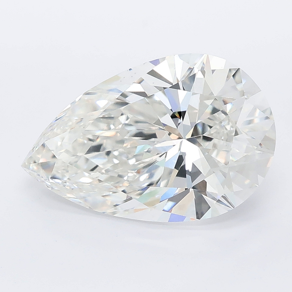 4.06ct Pear lab grown diamond