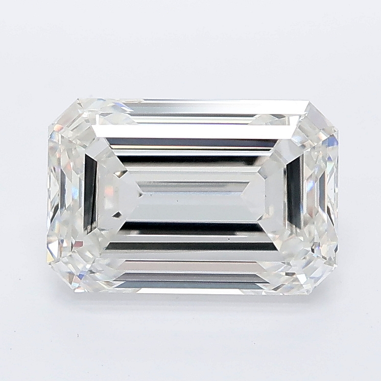 2.55ct Emerald lab grown diamond