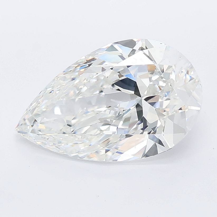 2.50ct Pear lab grown diamond