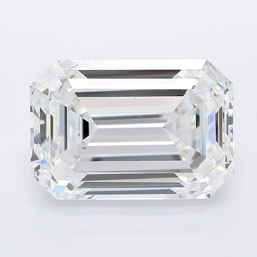 4.05ct Emerald lab grown diamond