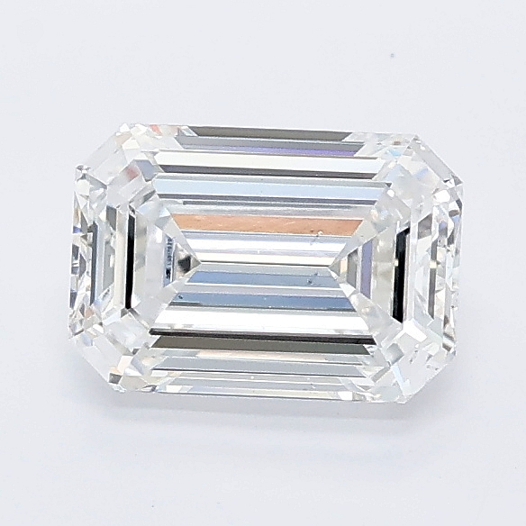 1.01ct Emerald lab grown diamond