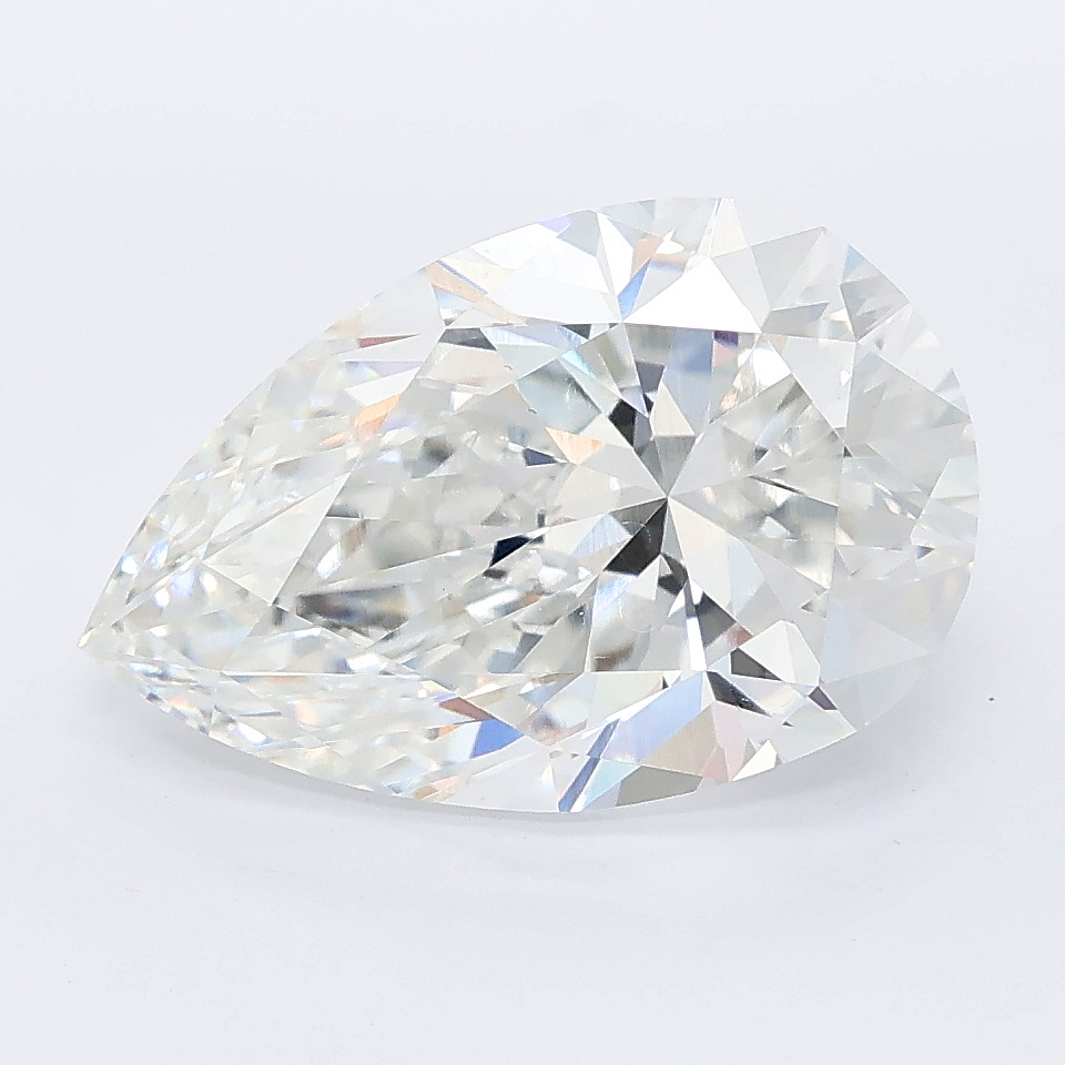 4.03ct Pear lab grown diamond