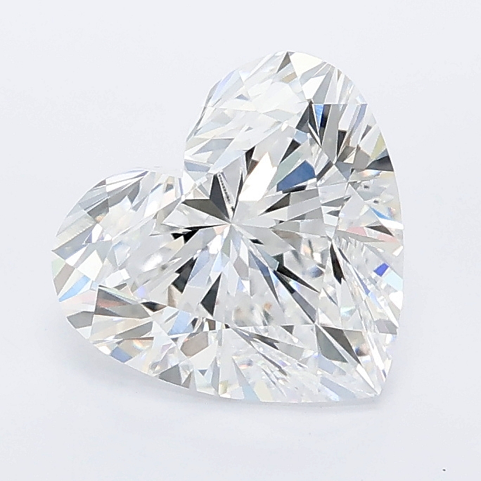 2.04ct Heart lab grown diamond