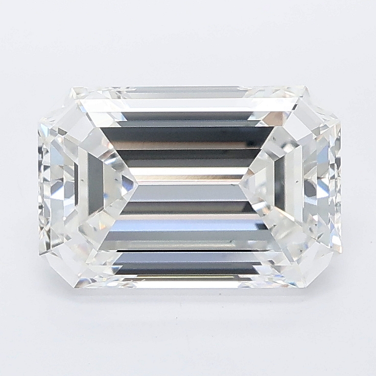 2.58ct Emerald lab grown diamond