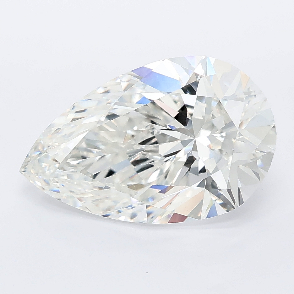 3.53ct Pear lab grown diamond