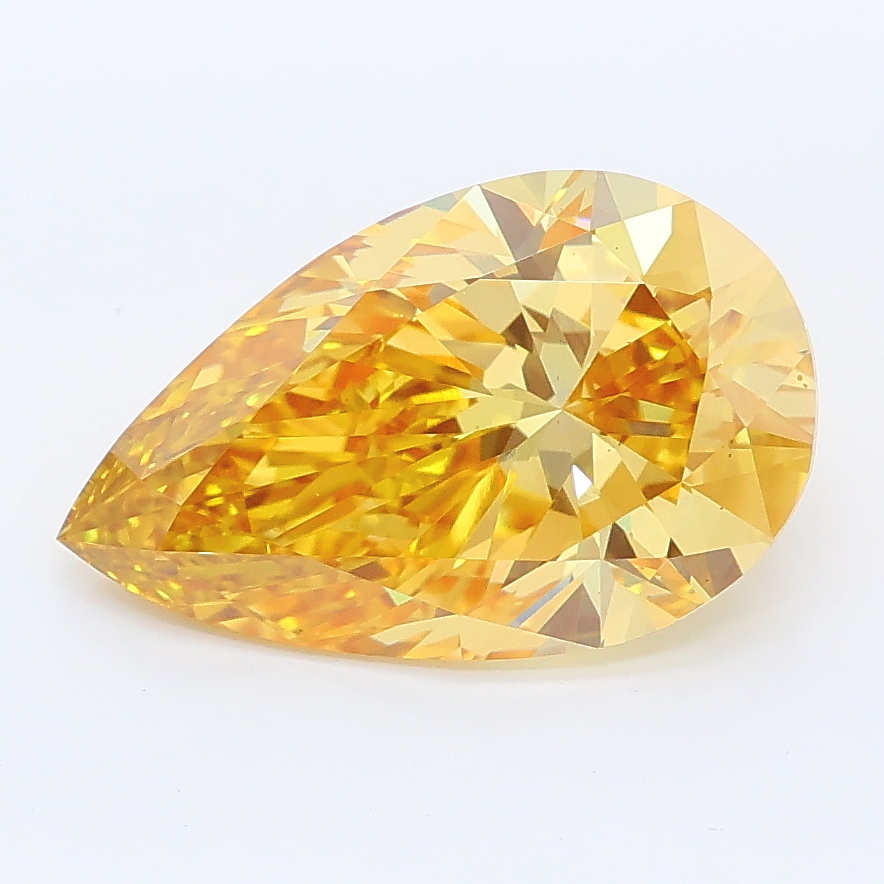 2.84ct Pear lab grown diamond