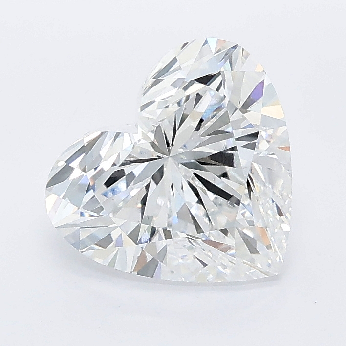 2.06ct Heart lab grown diamond