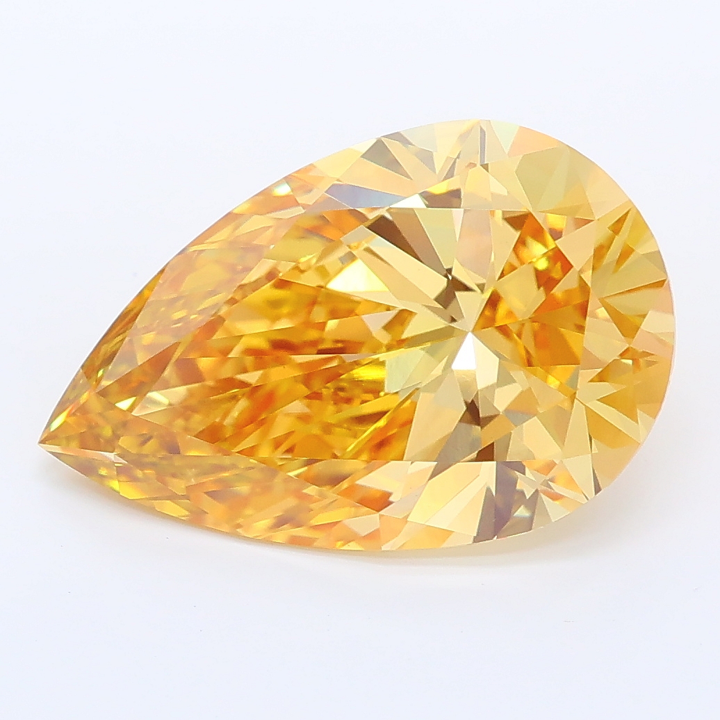 4.94ct Pear lab grown diamond