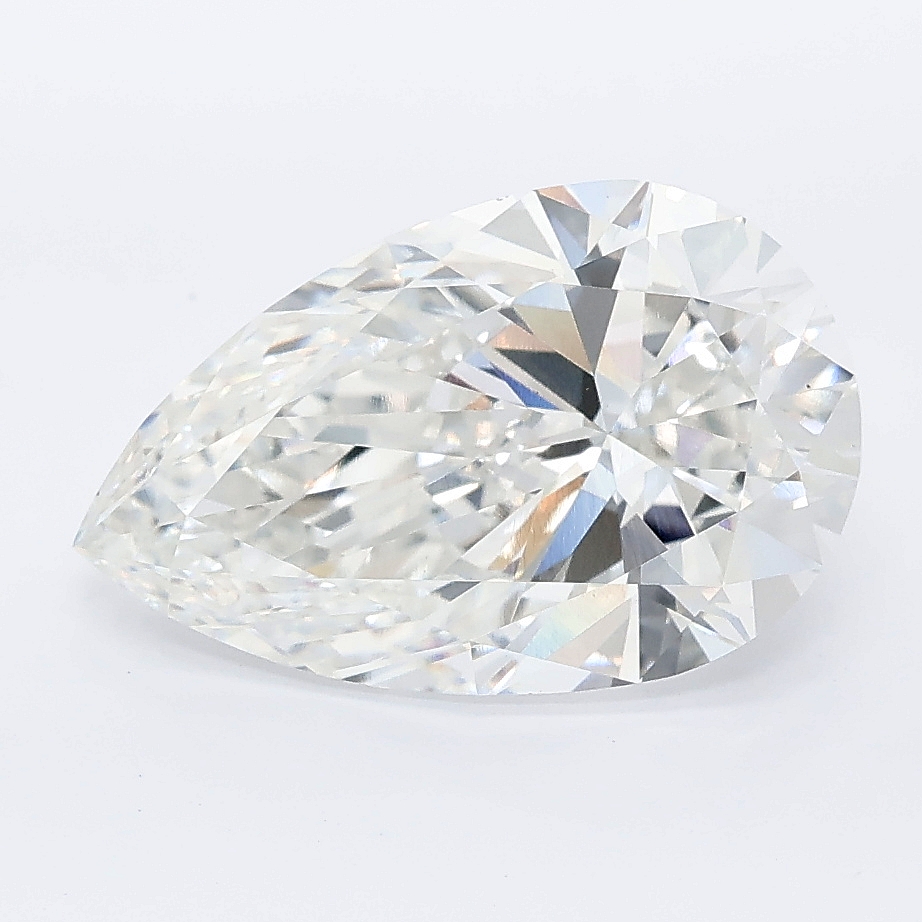 3.21ct Pear lab grown diamond