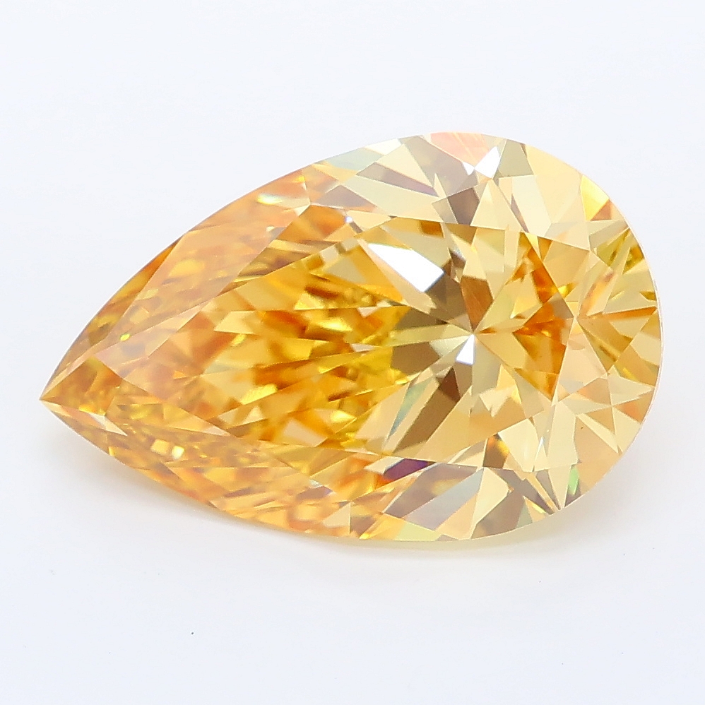 4.79ct Pear lab grown diamond