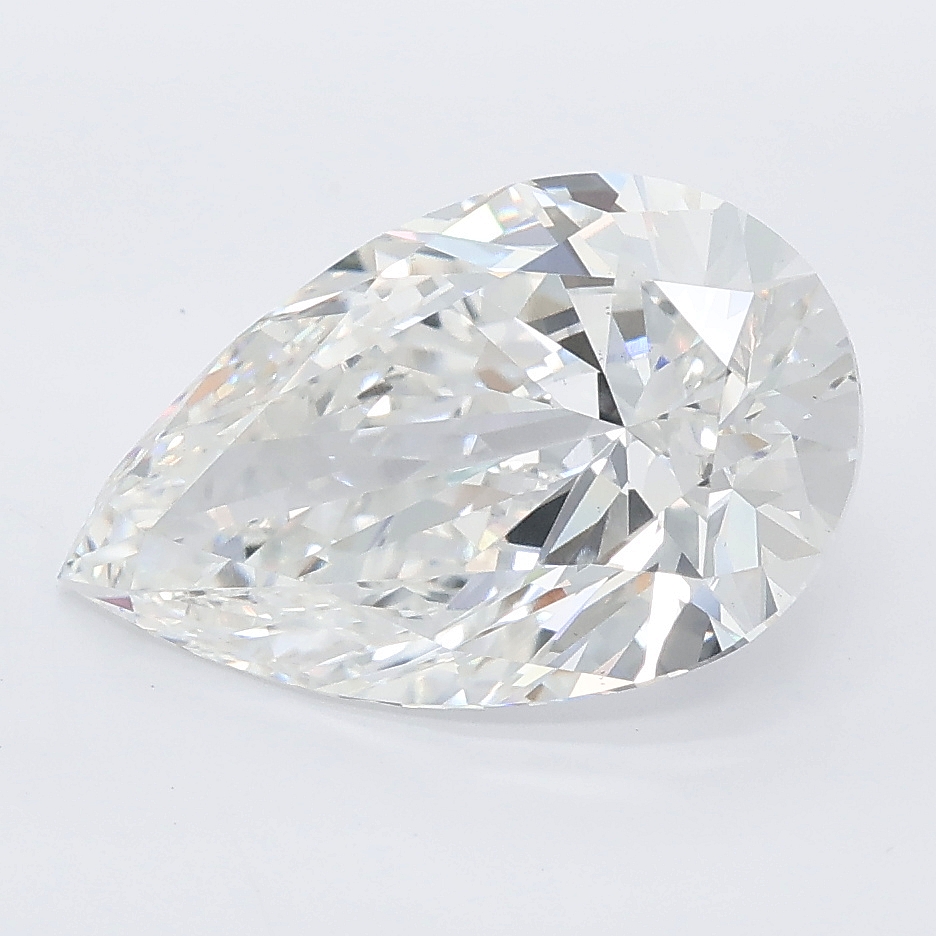 3.58ct Pear lab grown diamond