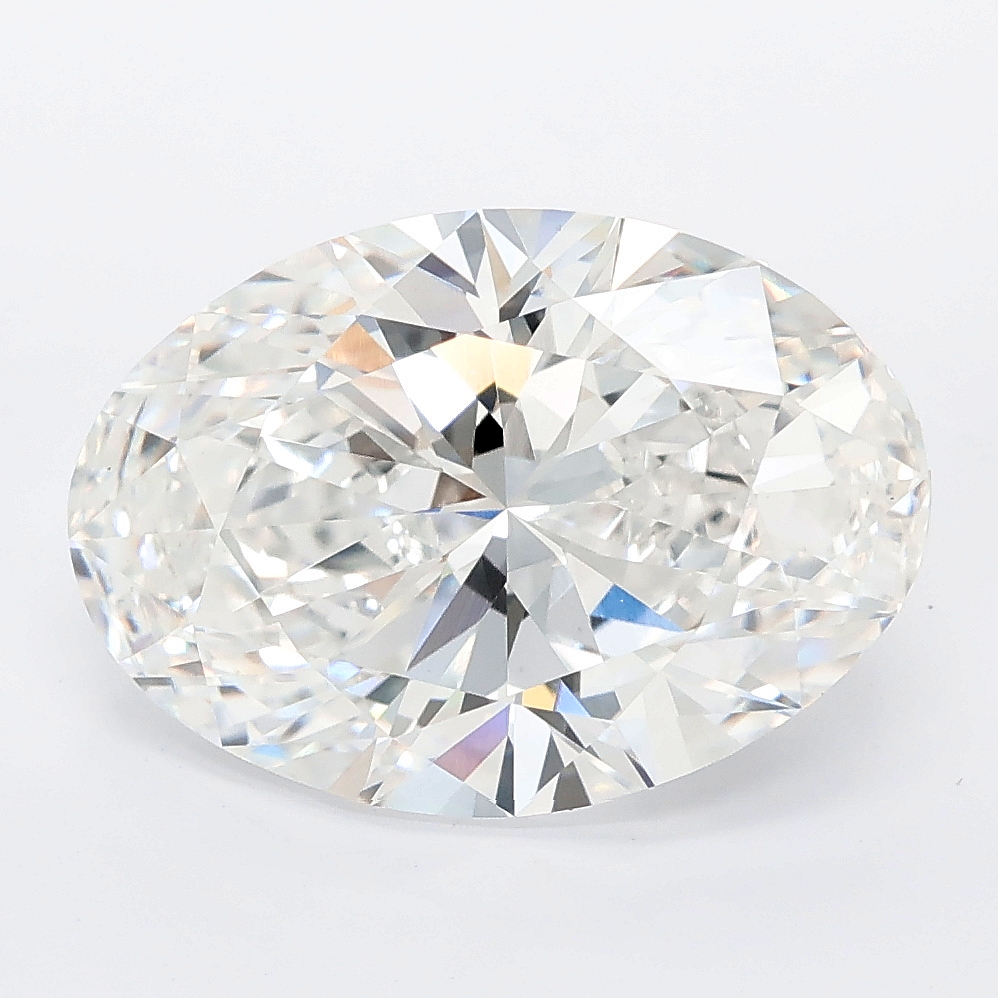5.31ct Oval lab grown diamond
