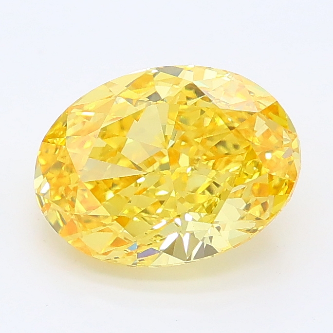 2.08ct Oval lab grown diamond