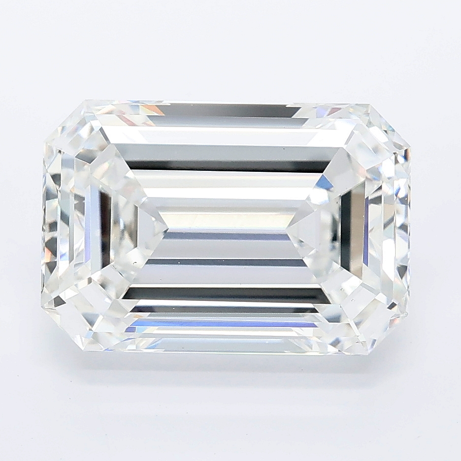 5.28ct Emerald lab grown diamond