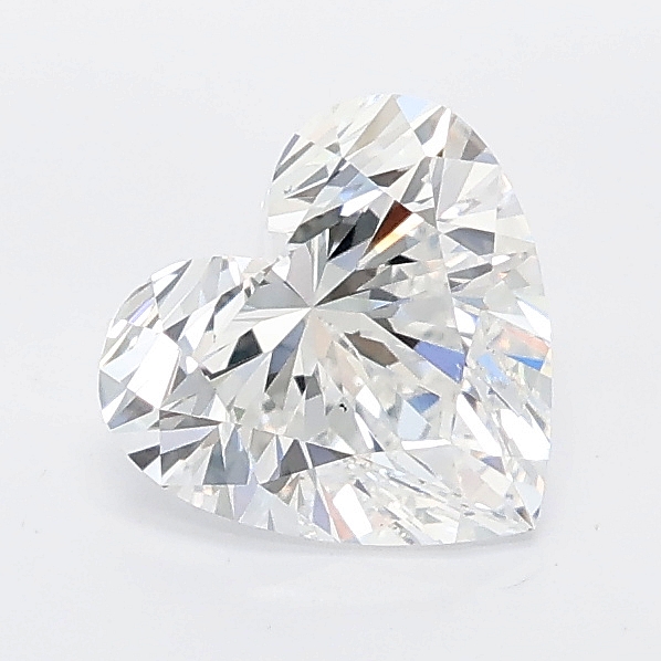 1.08ct Heart lab grown diamond