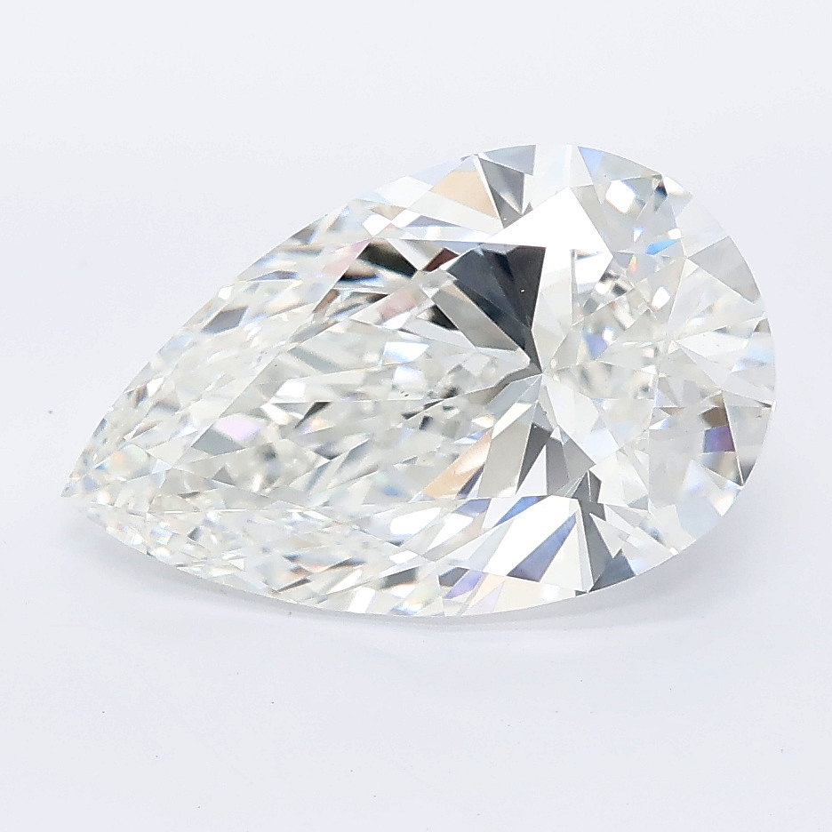 3.51ct Pear lab grown diamond