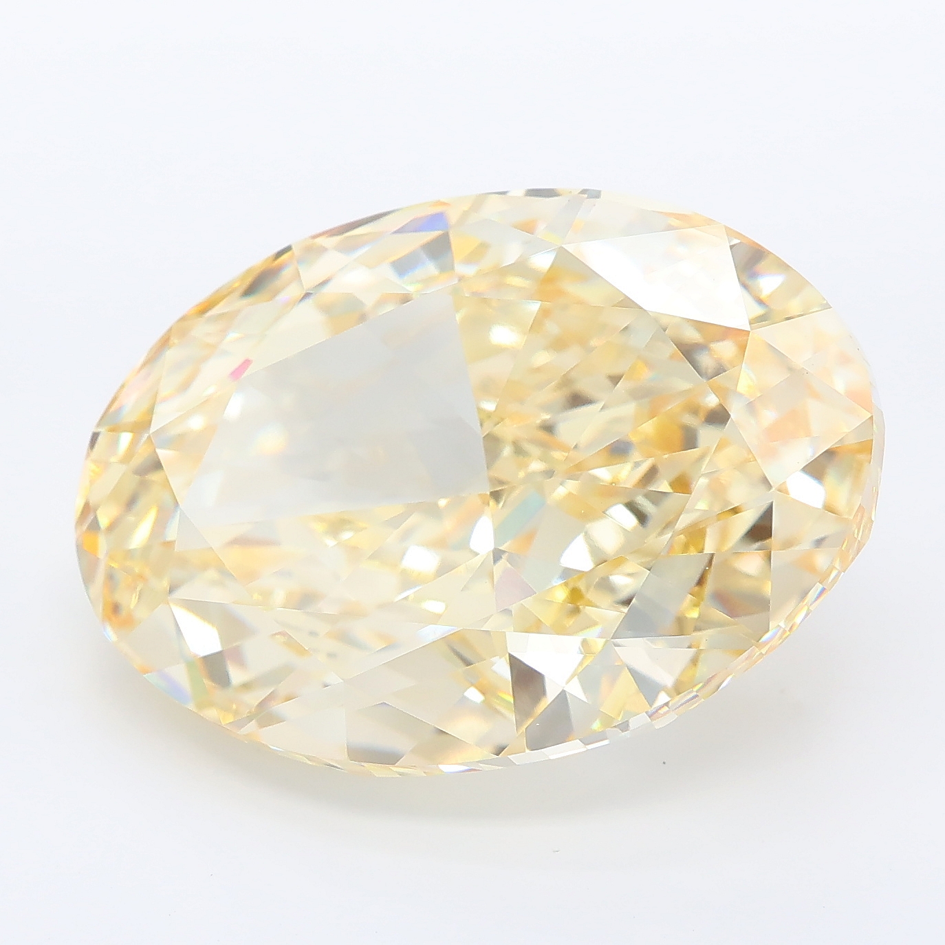 17.22 ct Oval lab grown diamond VVS2