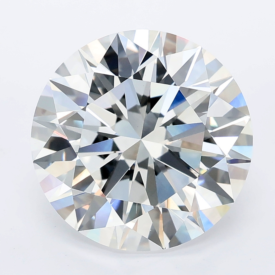 7.07ct Round lab grown diamond
