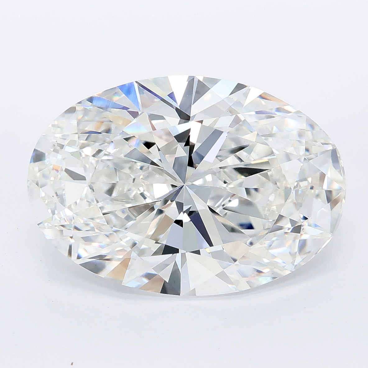 8.09ct Oval lab grown diamond