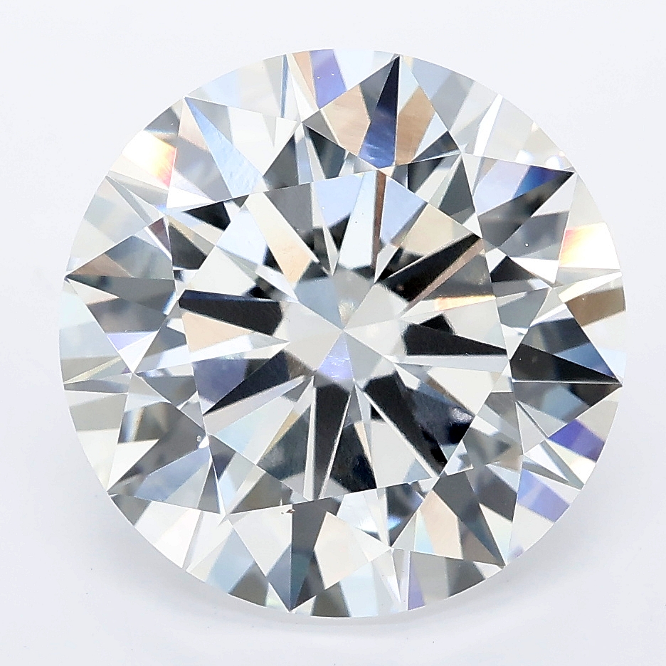 8.08ct Round lab grown diamond