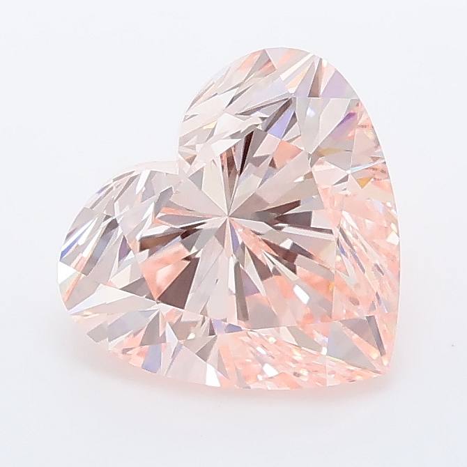 1.97 ct Heart lab grown diamond VVS2