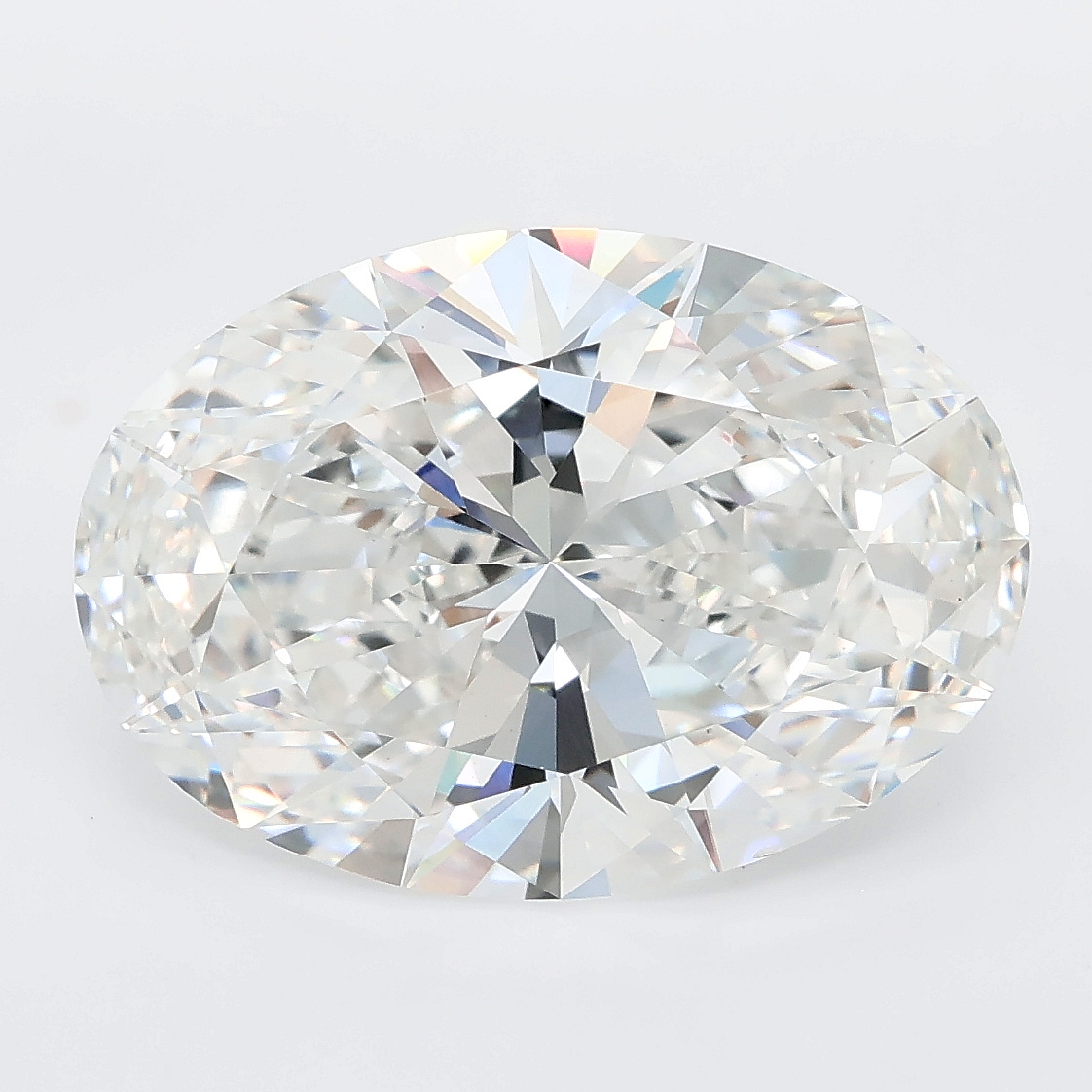 7.07ct Oval lab grown diamond