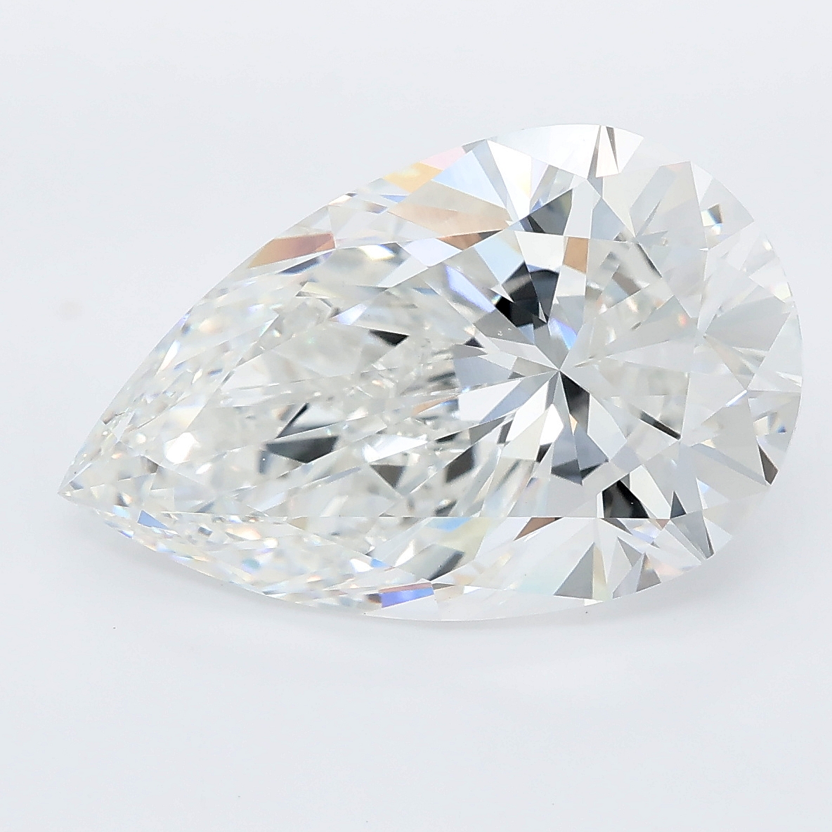 8.03ct Pear lab grown diamond