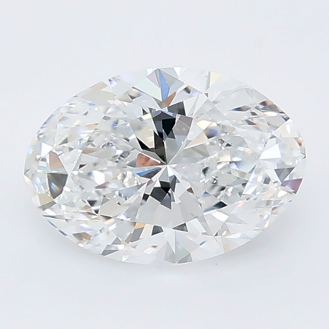 1.51ct Oval lab grown diamond