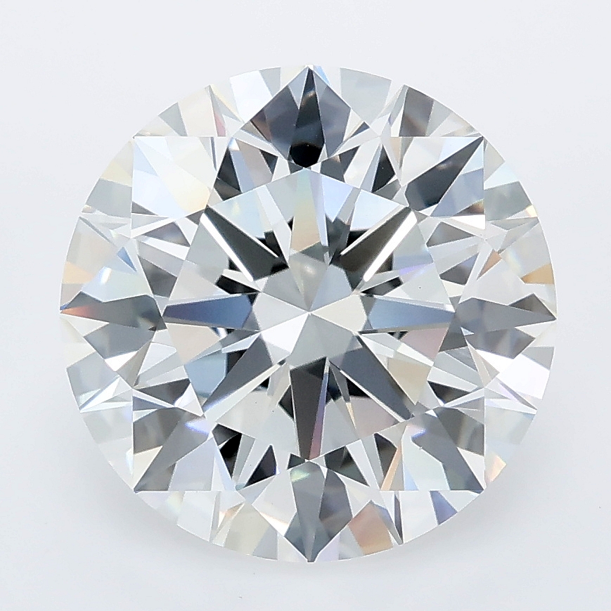 5.58ct Round lab grown diamond