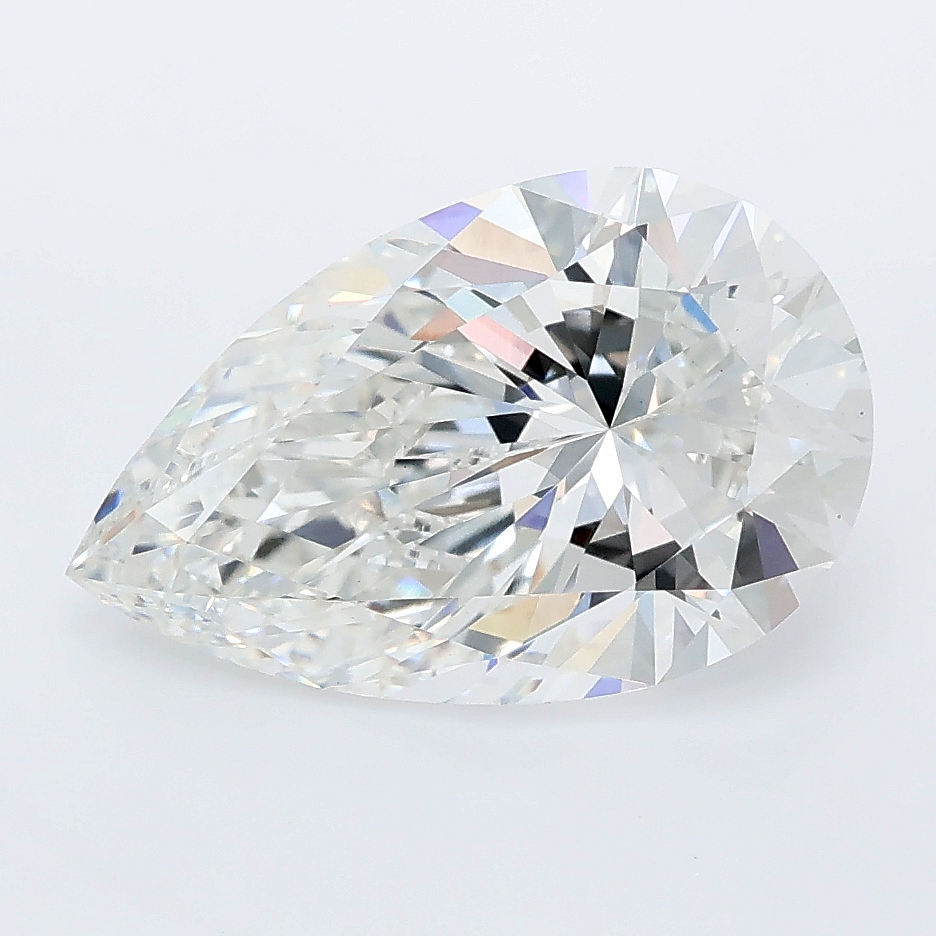3.51ct Pear lab grown diamond