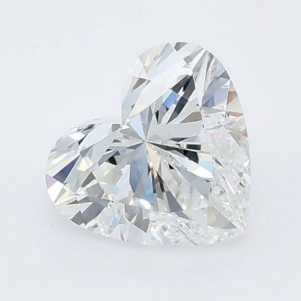 1.08ct Heart lab grown diamond