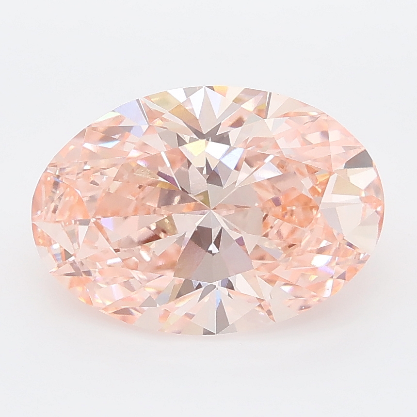3.08ct Oval lab grown diamond