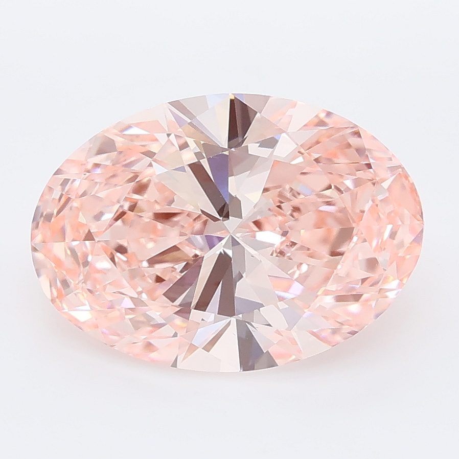 3.56ct Oval lab grown diamond