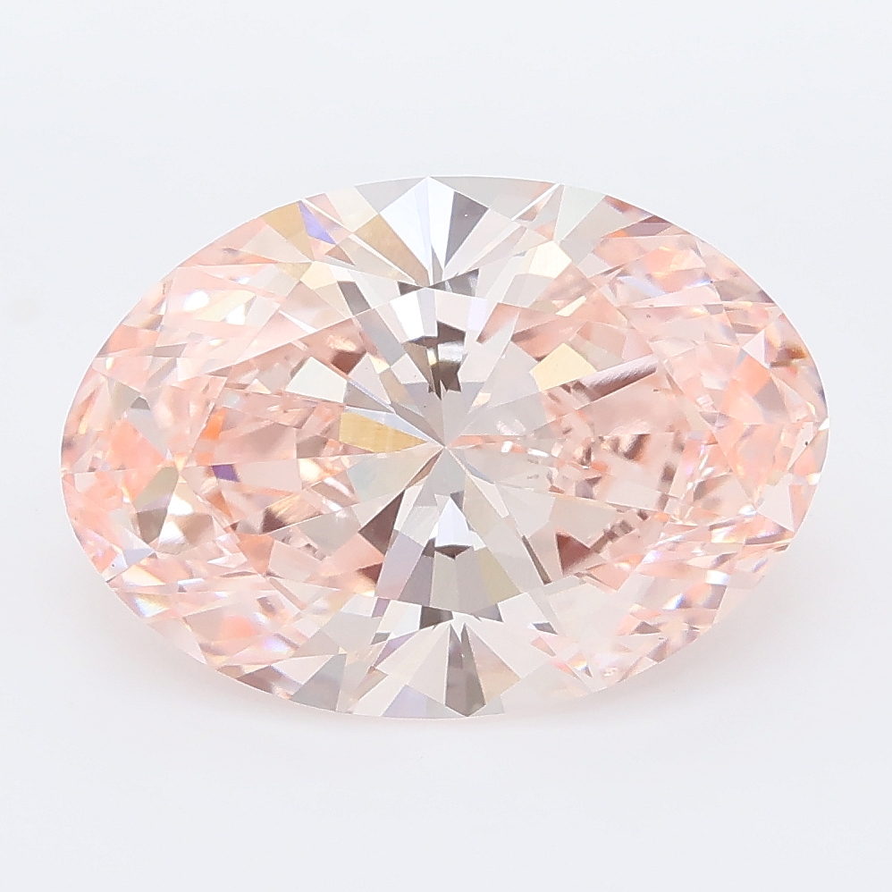 4.93ct Oval lab grown diamond