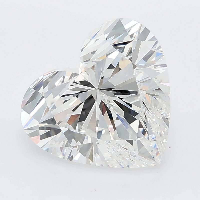 3.27ct Heart lab grown diamond