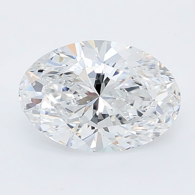 1.25ct Oval lab grown diamond
