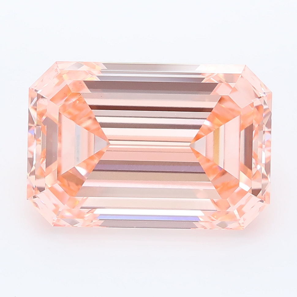 6.19ct Emerald lab grown diamond