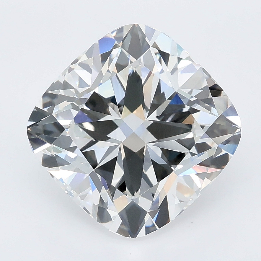 5.25ct Cushion lab grown diamond