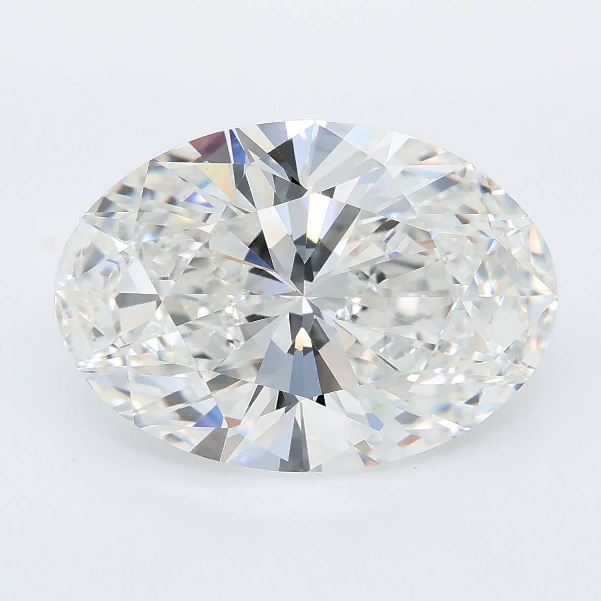 8.01ct Oval lab grown diamond