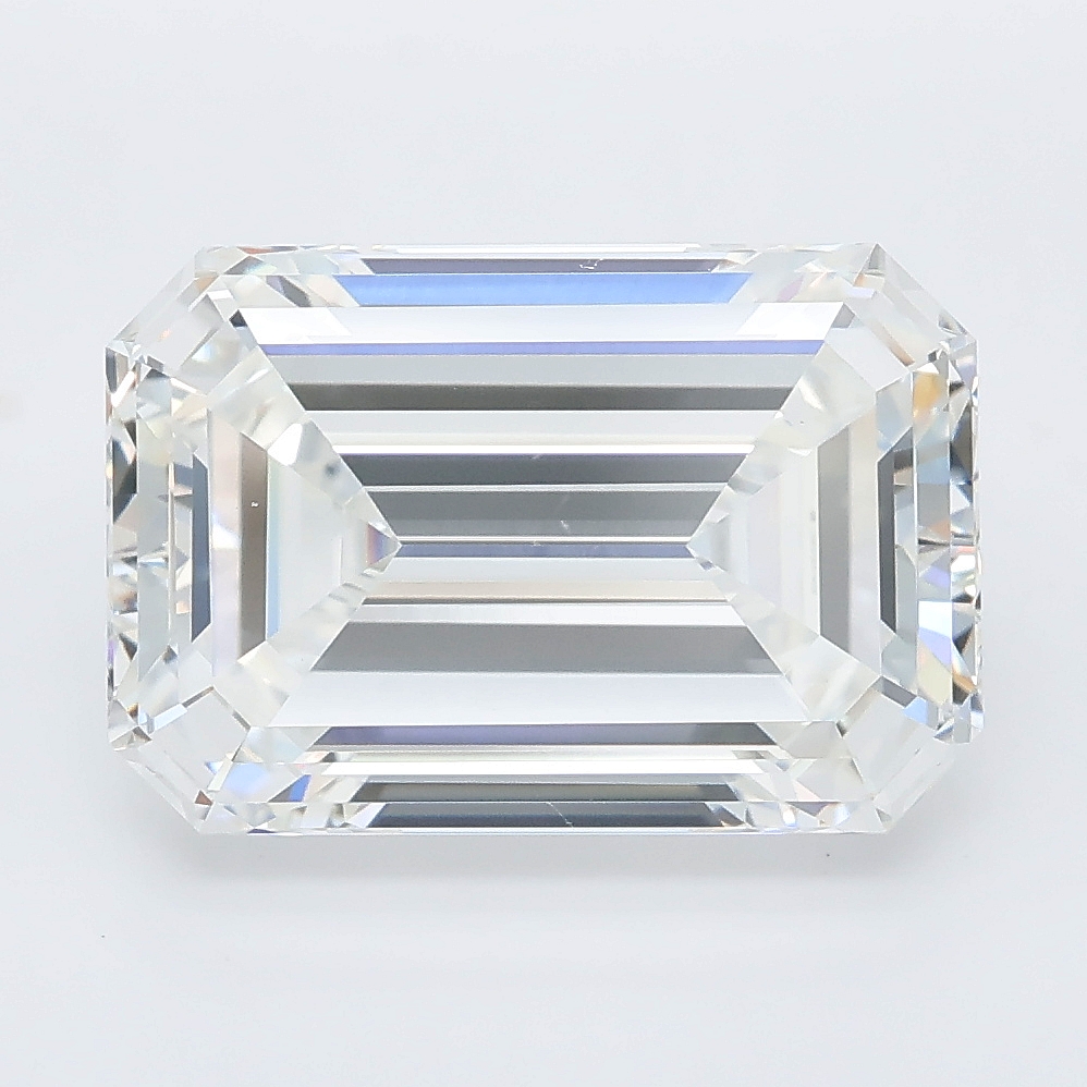 6.27ct Emerald lab grown diamond