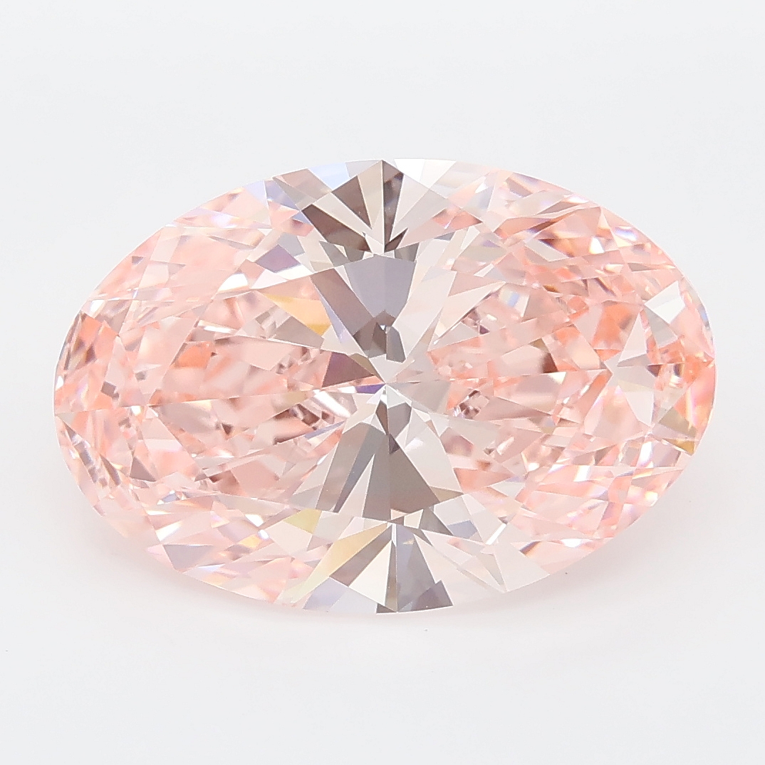 6.01ct Oval lab grown diamond