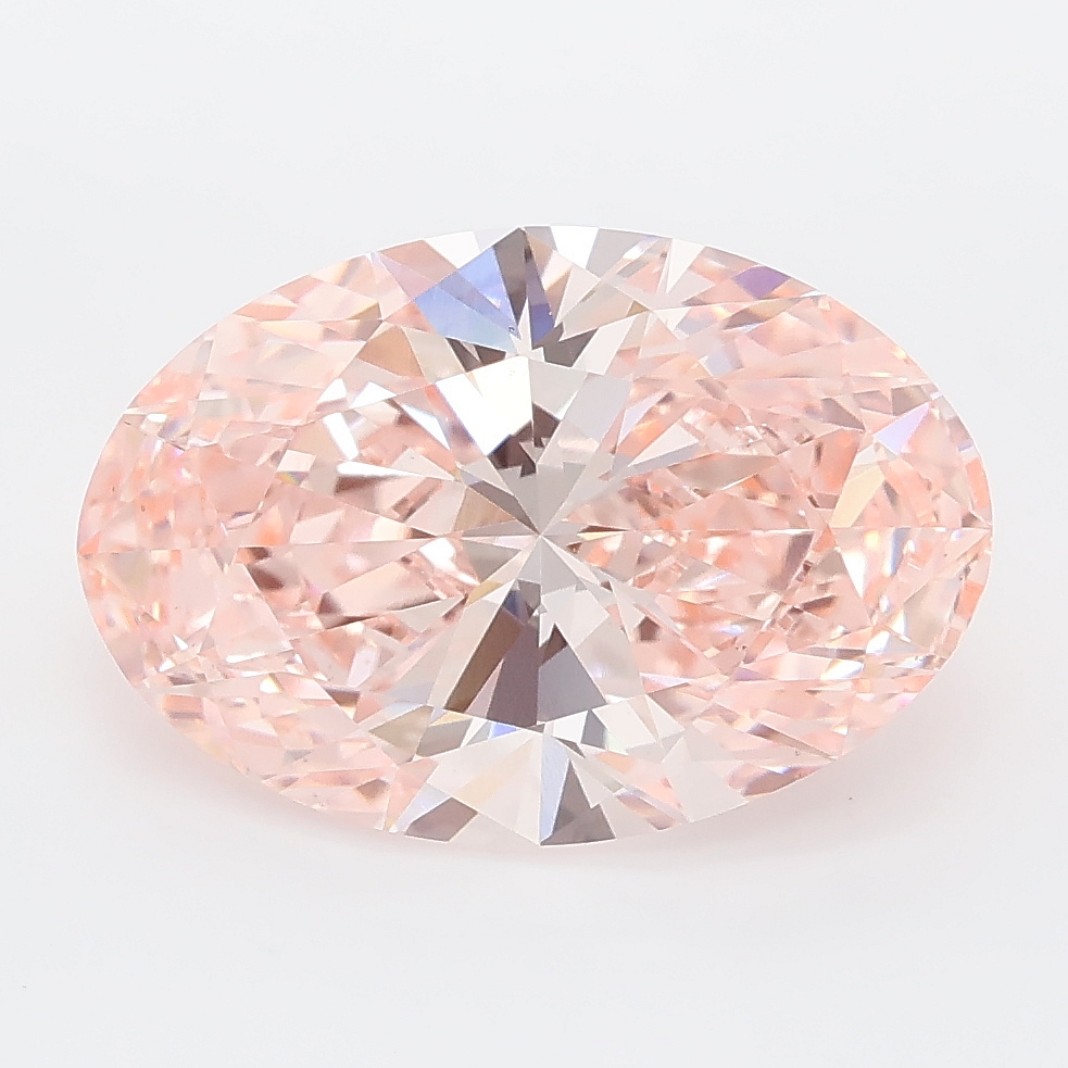 4.36ct Oval lab grown diamond
