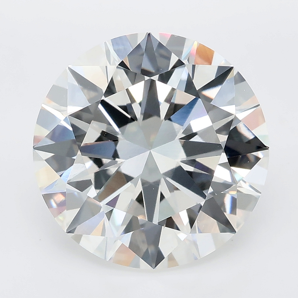 7.55ct Round lab grown diamond
